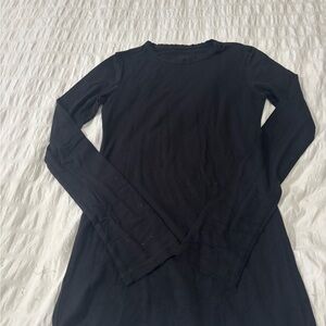 Classic Black Long Sleeve Top